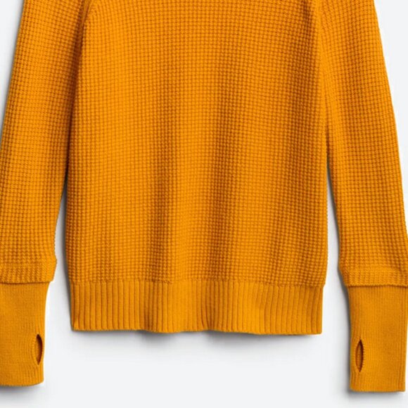 Sharon Cowl Neck Waffle Stitch Sweater - Picture 4 of 8